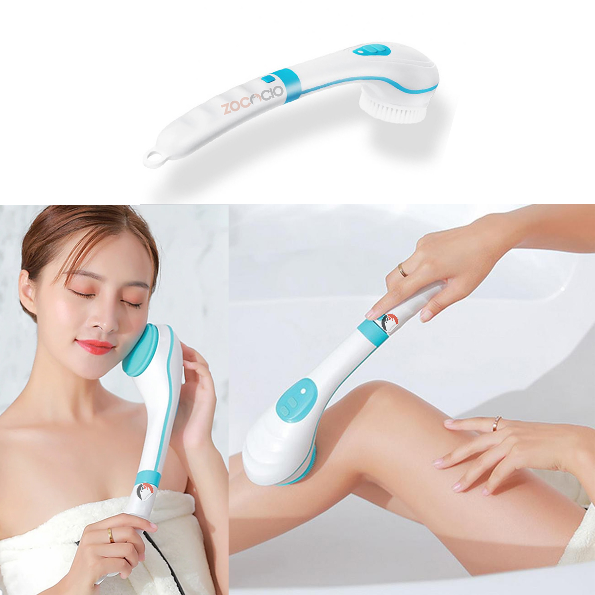 Miniatura 2 de Cepillo Eléctrico Con Mango Largo 5 En 1